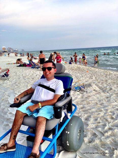 A Remarkable Beach Wheelchair in Panama City, FL