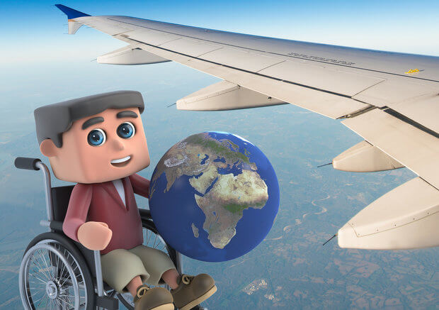 AIR TRAVEL FOR WHEELCHAIR USERS, the eBook, is now available!