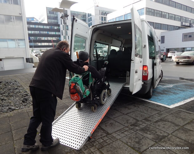 Wheelchair Accessible Transportation in Reykjavik, Iceland