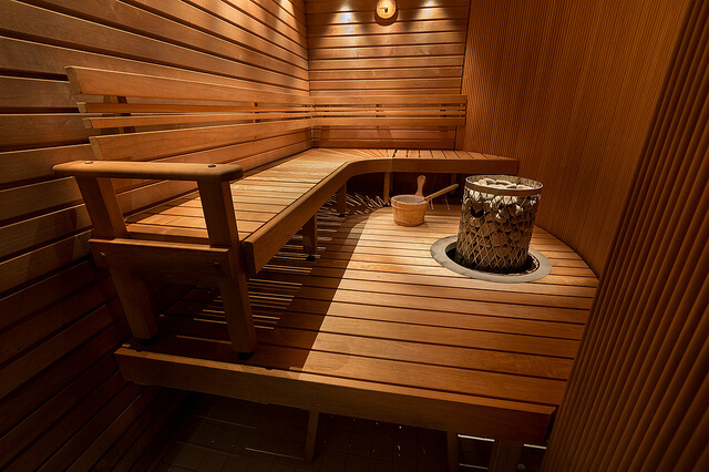 Sauna. Photo courtesy of Hotel Arthur via Flickr.