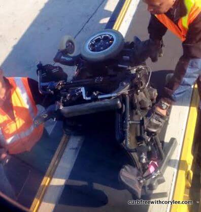 wheelchair damage by airline 