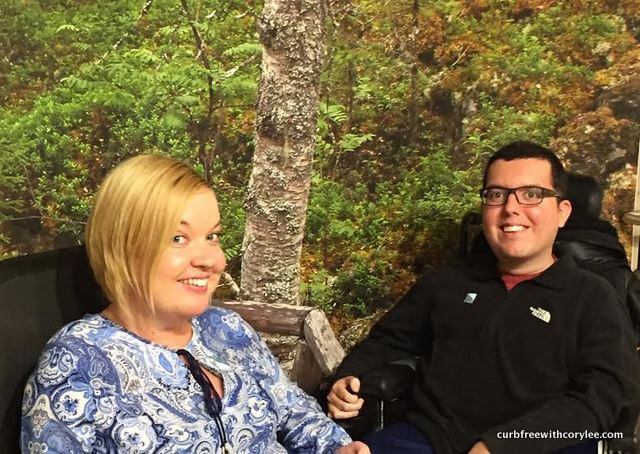 Sanna and I at Finnish Nature Centre Haltia