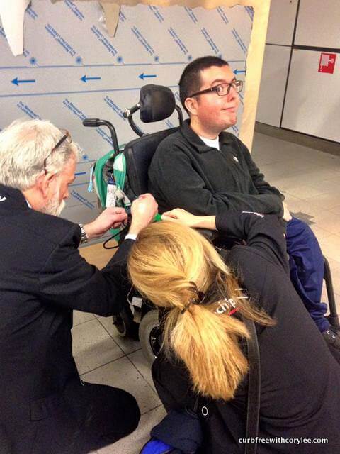 prevent wheelchair damages when flying