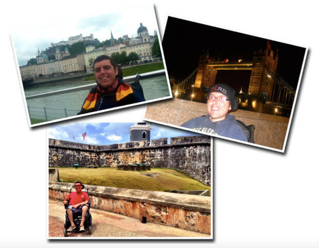 I've been able to travel the world thanks to technology.