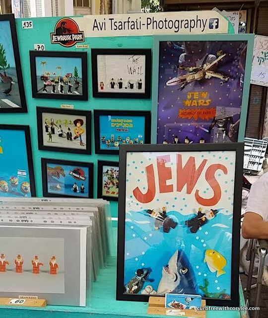 Some of the items for sale at Carmel Market