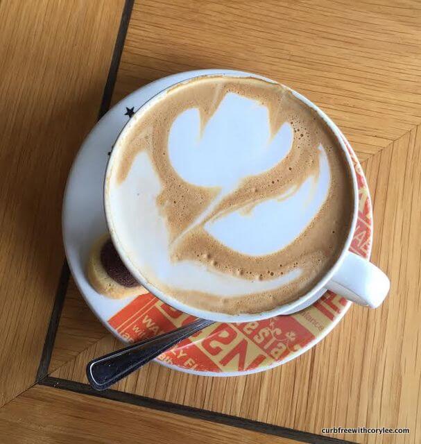 Cappuccino at Mugg and Bean