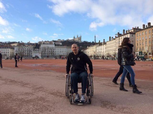 Shaun in Lyon, France