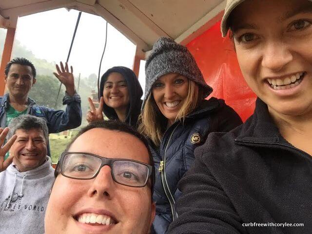  wheelchair accessible cable car banos ecuador