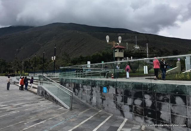 Ecuador travel, wheelchair accessible, equator line, quito equator