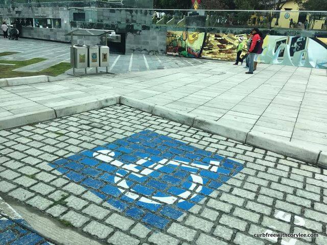 Ecuador travel, wheelchair accessible, equator line, quito equator