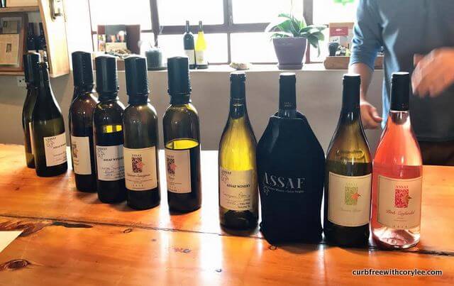  assaf winery wine tasting in israel