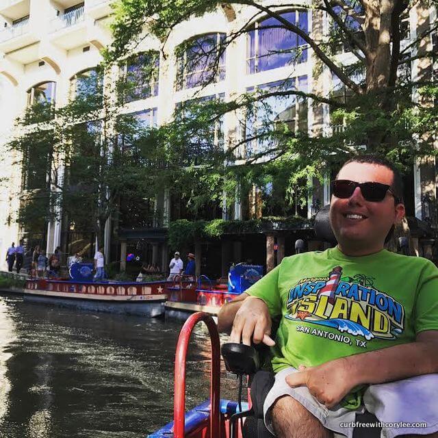 Enjoying a cruise with Rio San Antonio Cruises