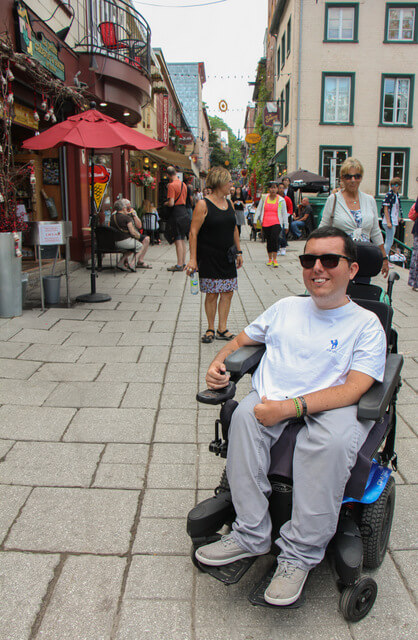 wheelchair accessible quebec city