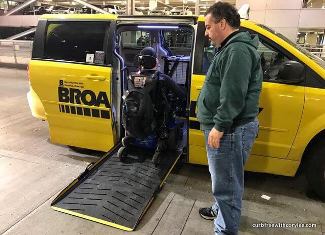 wheelchair accessible transportation portland taxi