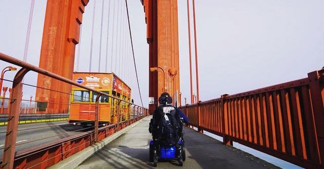 Rolling Across the Golden Gate Bridge in a Wheelchair: A Bucket List Item Completed