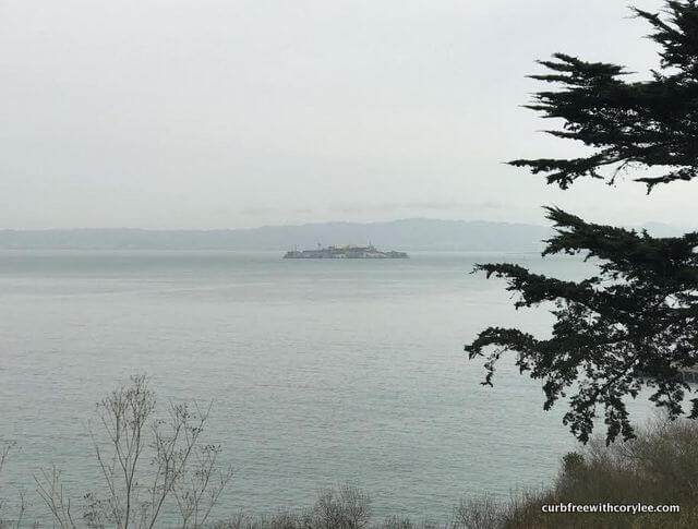Alcatraz in the distance