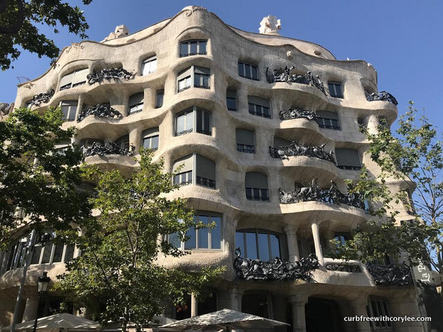 Barcelona wheelchair access guide, things to do in barcelona, barcelona tourist information, wheelchair accessible barcelona, barcelona travel guide, la pedrera