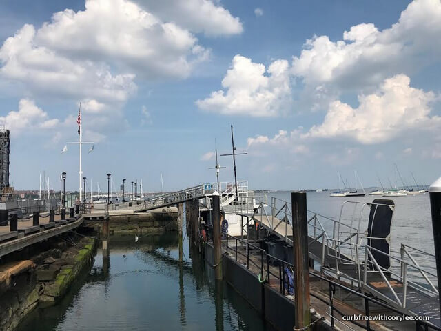  boston in a day, boston sightseeing, wheelchair user, boston harbor
