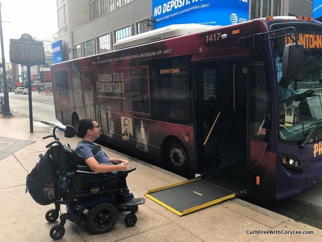  getting around Philadelphia, wheelchair accessible transportation