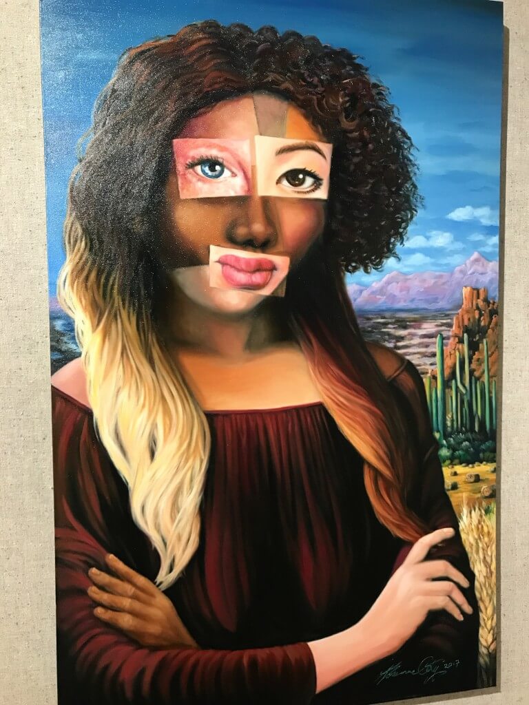 One of my favorite pieces, titled "The American Woman"