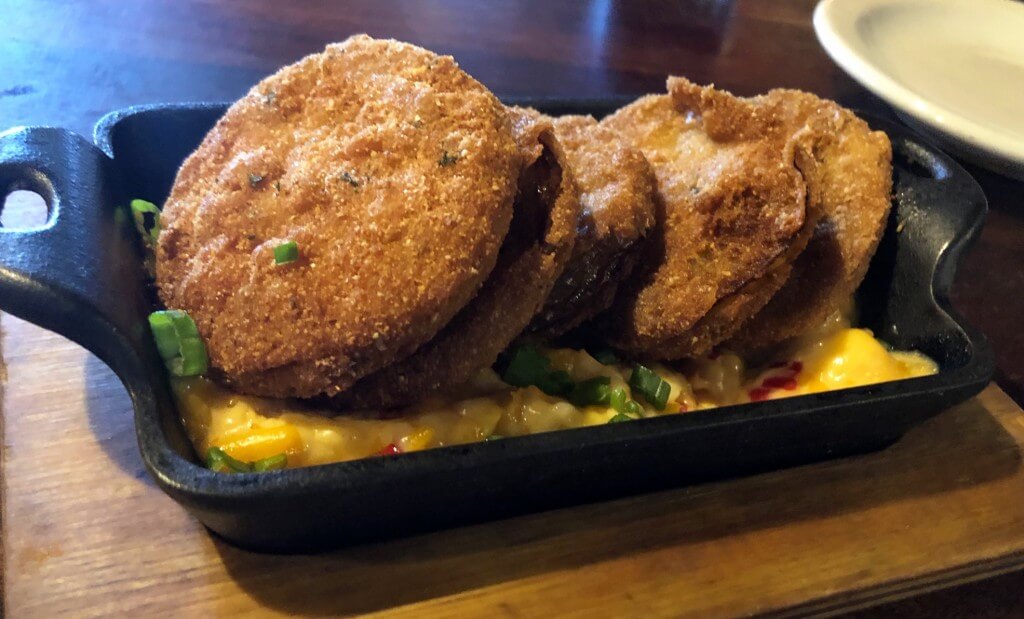 Fried green tomatoes
