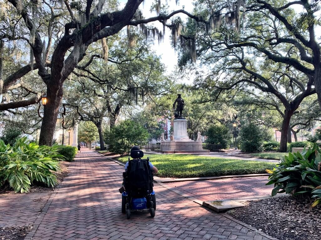 wheelchair accessible Savannah