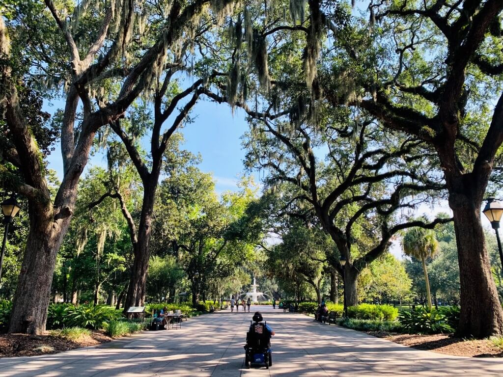 wheelchair accessible Savannah