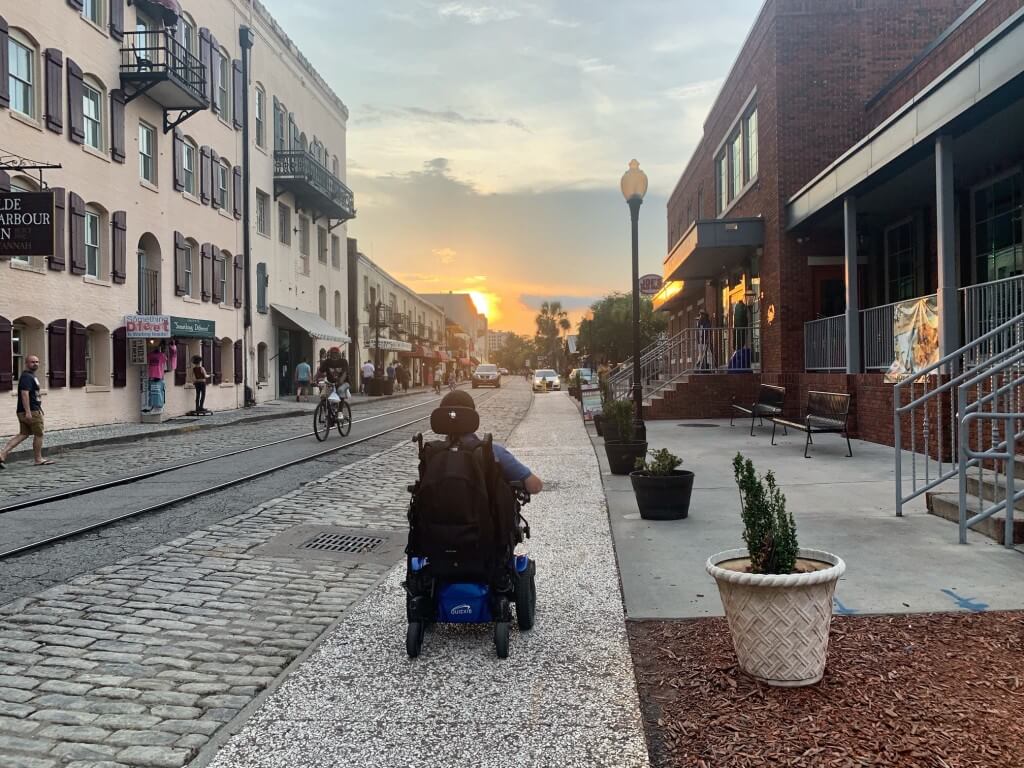 wheelchair accessible Savannah