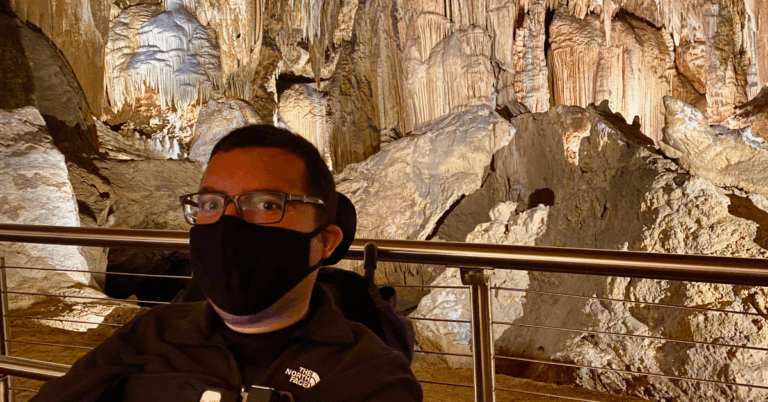 Exploring Luray Caverns in Virginia as a Wheelchair User